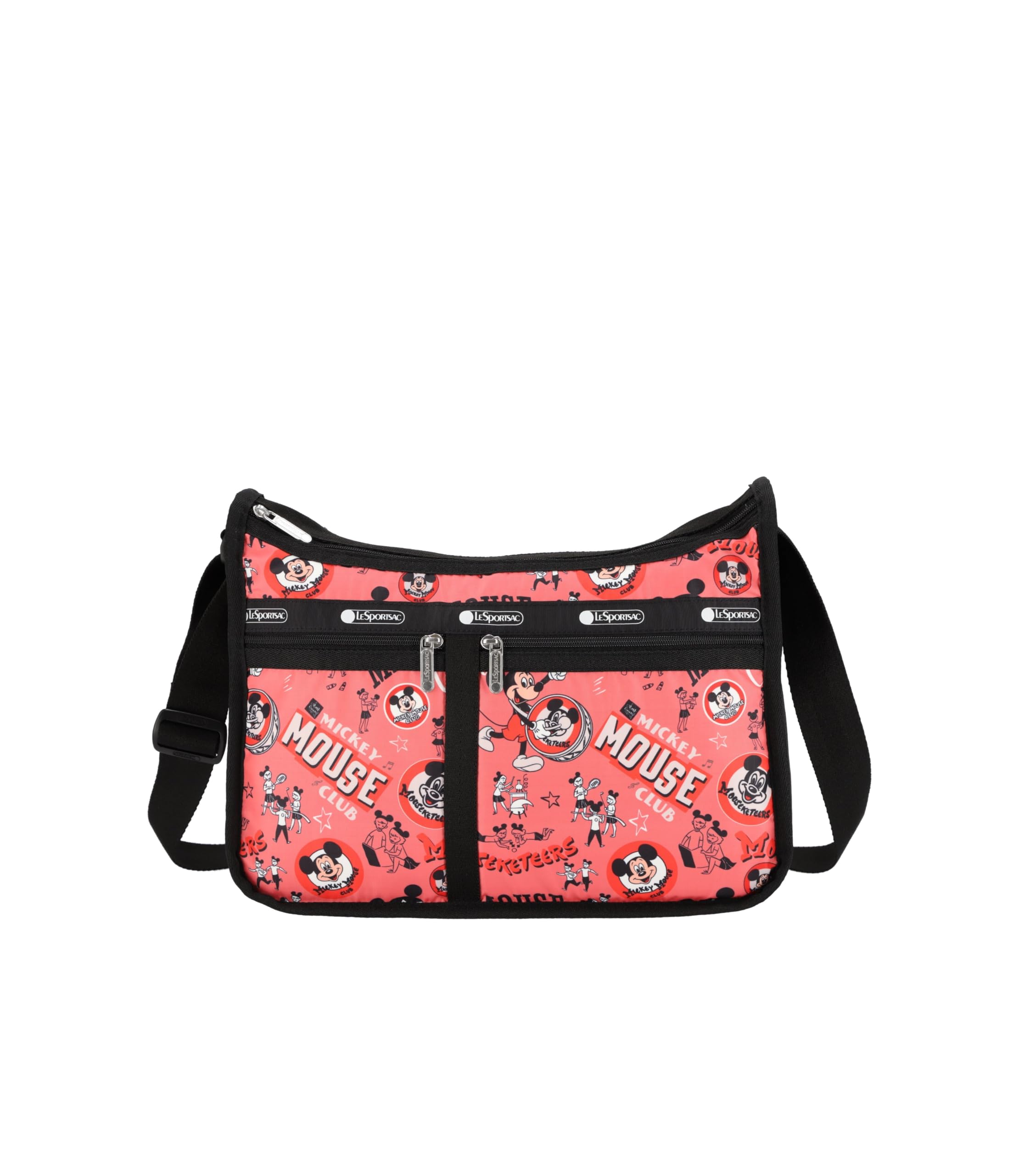 

Официальная сумка через плечо DELUXE EVERYDAY Disney 100 Mickey Mouse [LeSportsac] BAG/7507 женская