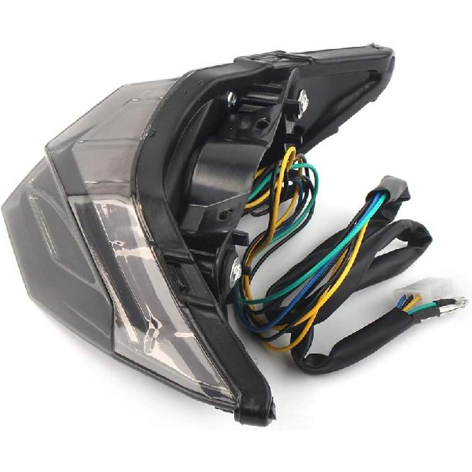 GZYF Motorcycle Integrated Taillight Brake Turn Signal Lamp for Kawasaki Ninja 250R 300 2013-2017