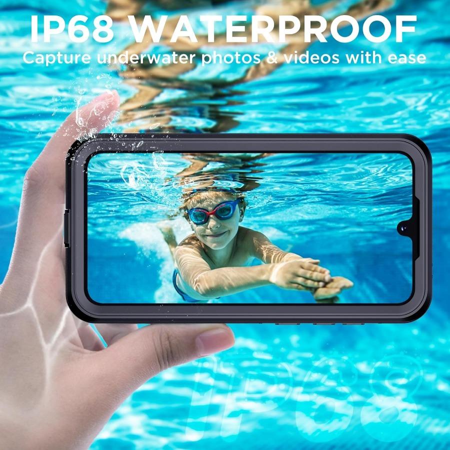 Per Samsung A15 A25 A35 A55 A17 A37 A57 A16 A26 A36 A56 5G Custodia Impermeabile IP68 Subacquea Antipolvere Antiurto Copertura Protettiva