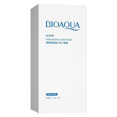 8 Pièces/Lot Masque Boue Pudding Algues Acide Hyaluronique Hydratant Contrôle du Sébum Réparateur Raffermissant Peau Nettoyage Profond Anti-Acné