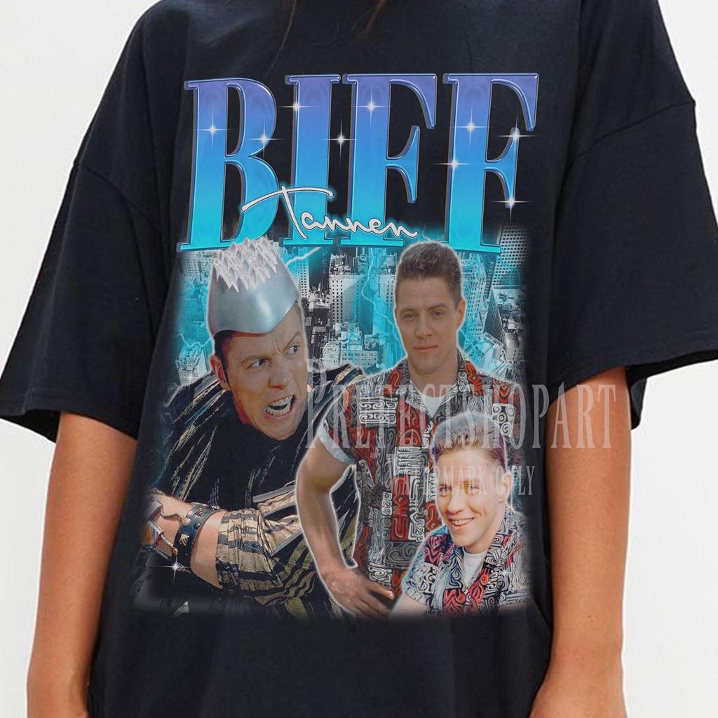 BIFF TANNEN TEES, Biff Tannen Vintage Shirt, Biff Tannen 90s Tshirt, Biff Tannen Tribute Merch, Biff Tannen Retro Fan, Biff Tannen Gift