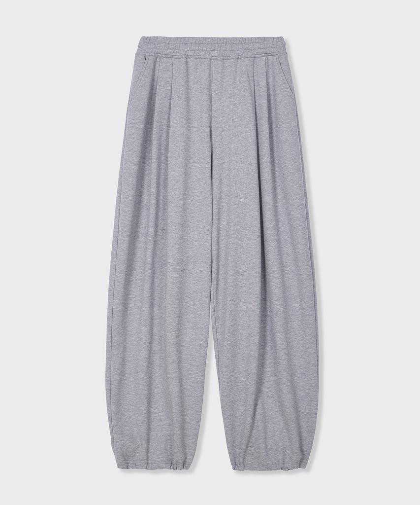 GLW Comfort Wide Two-Pleat Sweatpants Gray