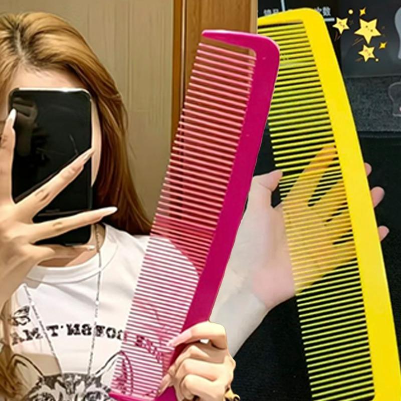 Jumbo Size Dense-tooth Comb Fun Stage Props Massage Combs Hair Styling Detangler Fast Blow Drying Detangling Daily Hair Combing