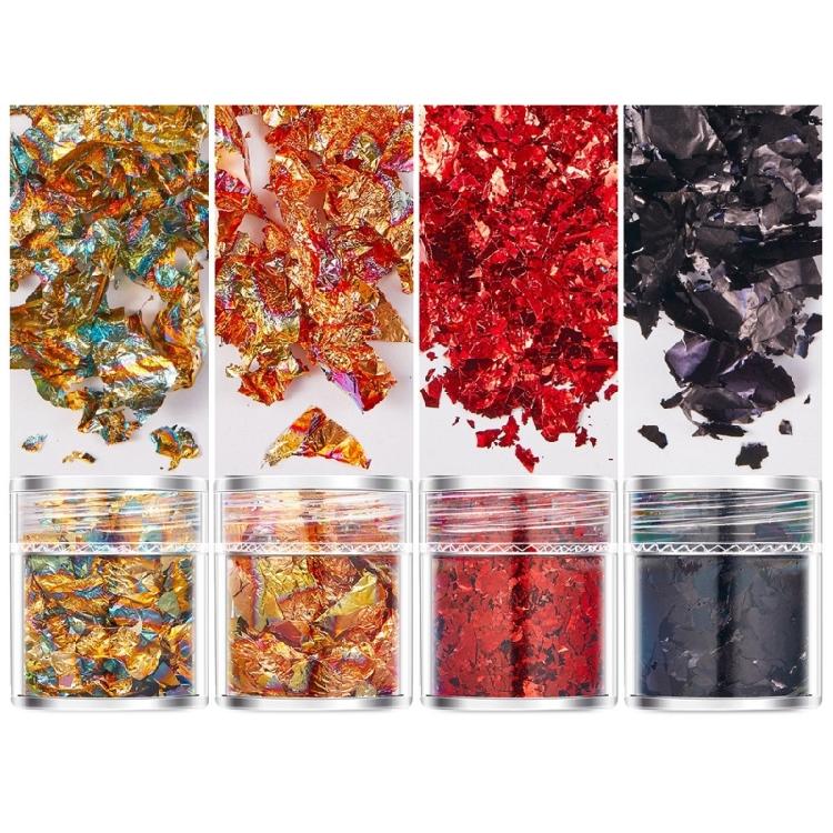 Epoxy Resin Filling Gold Foil Paper Gold Flakes for Decorative Art and Crafts