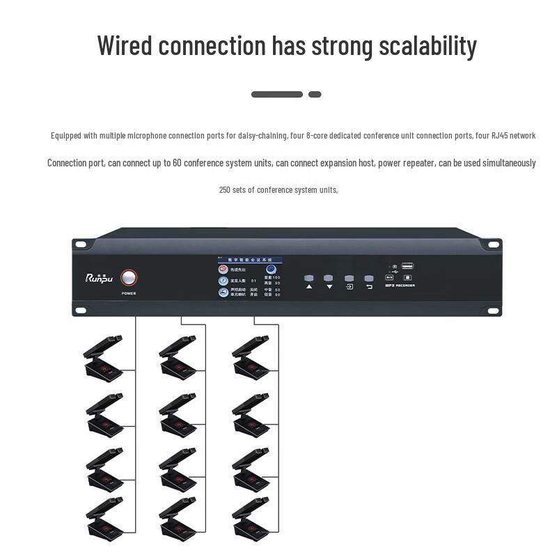Runpu Digital Desktop Conference Audio System (CN Version)