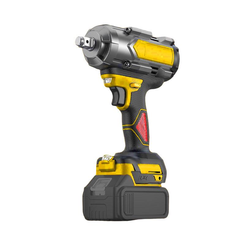 800Nm Brushless 21V Lithium-Ion Impact Wrench for Auto Repair & Woodworking
