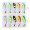 Small Cyclone VIB Spinner Blade: Metal Sea and Freshwater Fishing Lure, Imitation Bait Box.