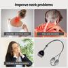 Hanging Micro-current Neck Massager Mini Pulse Cervical Spine Shoulder Massager Hot Compress Cervical Neck Relaxation Massager