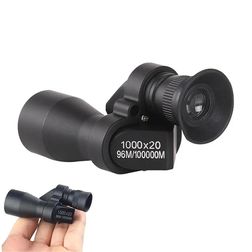 

Portable Mini Telescope 1000X20 Pocket Monocular Telescope For Outdoor Hunting Camping Fishing Zoom Device Kids Children To E2E6