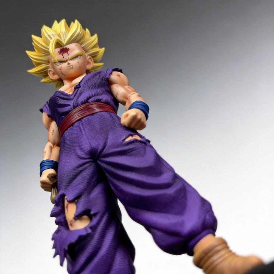 Anime Dragon Ball Z Son Gohan (Super Saiyan 2) Figure 29CM Collectible Model Desktop Decoration Gift for Fans