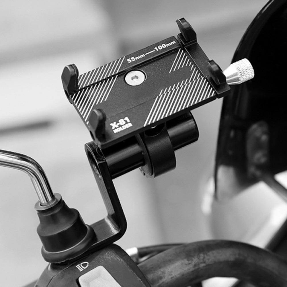 

Plating Process Motorcycle Rearview Mirror Aluminum Alloy Anti-oxidant сірий колір