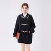 Women's College Style Wool Blend Toggle Coat