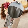 1/2L Kitchen Cold Wine Pitcher Stainless Steel Wine Juice Water Jug Ice Cold Freeze Water Pot Kettle for Restaurant Cafe Mix Bar