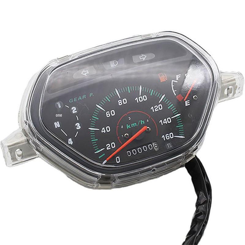 Yibaike Biegestrahl TBT110 Motorradinstrument: Tachometer, Kilometerzähler, Geschwindigkeitsmesser Baugruppe.
