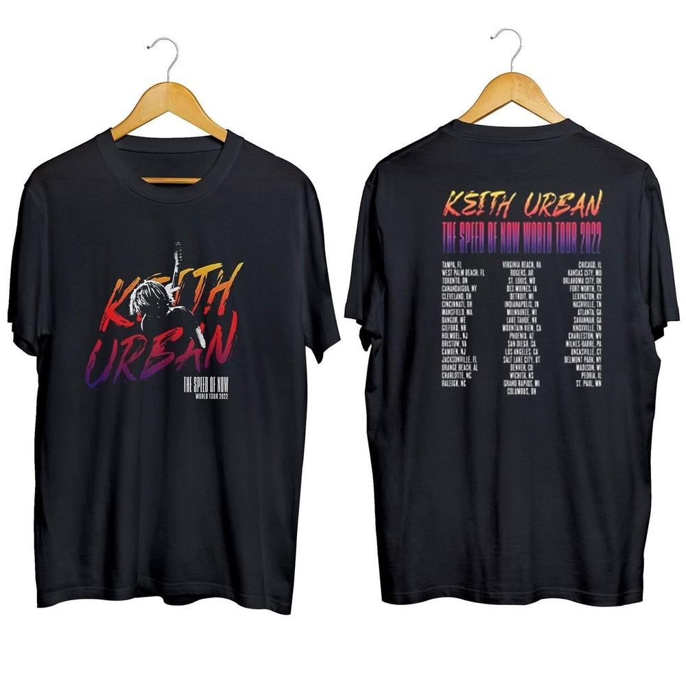 

Keith Urban The Speed Of Now World Tour 2022 T-Shirt Unisex T-Shirt XXXL