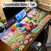Large Mouse PadThomas & Friends Custom Name Text Personalized Desk Mat Non Slip Gaming Pad