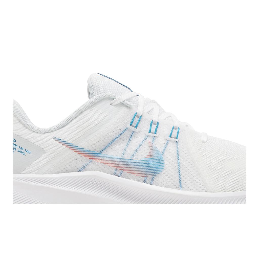 Nike Quest 4 'White Pure Platinum' (Unisex) White / Pure Platinum / Imperial Blue / Multi-Color Running Shoes DA1105 101
