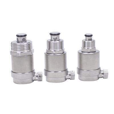1/2" 3/4" 1" BSP Außengewinde Edelstahl SS304 Automatische Entlüftungssicherheitsventil Automatisches Entlüftungsventil