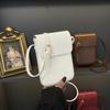 Minimalistische Umhängetasche für das Handy Damen Klein Einfache Vertikale Schultertasche Mit Verstellbarem Riemen Für Damen Geschenke