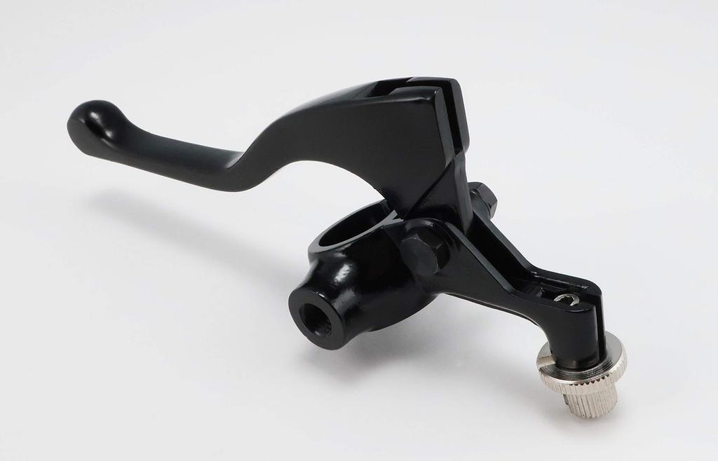 Kitaco L Lever & Holder Set, Short Mirror Holder, Universal, model: 525-0700100, blk