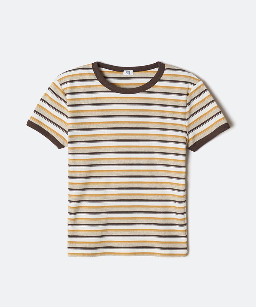Seupao Multi Stripe Short Sleeve Tee_Sprsg24G01