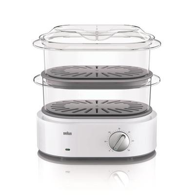 Cuocivapore Identity Collection FS5100WH - Bianco - 850W - 3.1L - Vapore turbo - Cuociuova