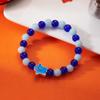 Halloween Luminous Beaded Bracelet For Women Girl Pumpkin Ghost Bracelets Jewelry Party Gifts