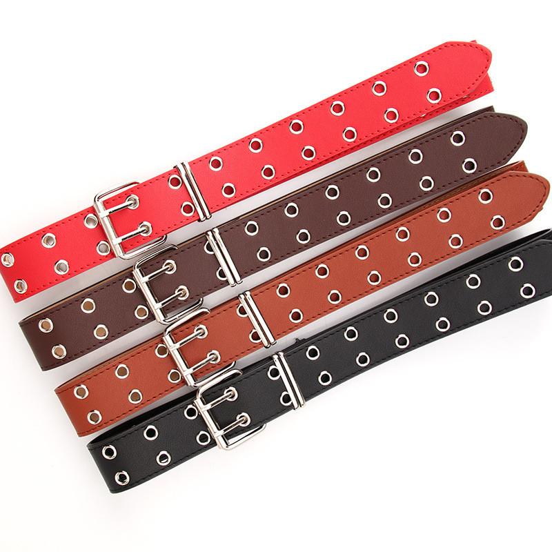 Chic Womens Wide Belt With Studded Details And Iron Buckle For Elegant And Casual Outfits