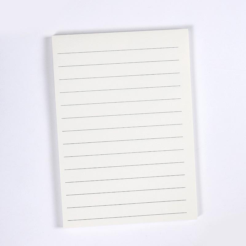 Creative Horizontal English Sticky Note for Correction and Homework