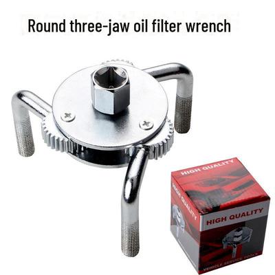 Three-Claw Automotive Oil Filter Wrench Tool