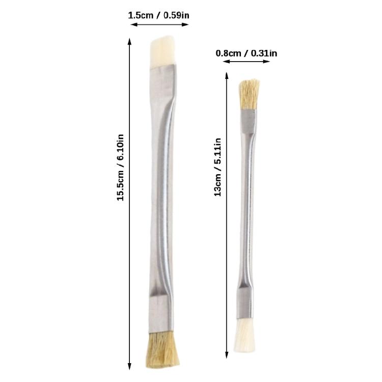 Safe Brush Anti-Static Motherboard Cleaning Brush Double Head for Mobile Phone Repair Tool