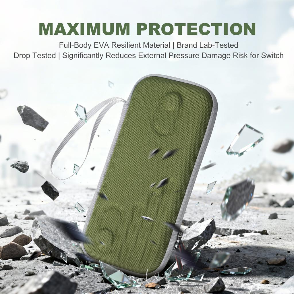 Storage Bag For NS2/OLED/Lite Hard Protective Carry Case Anti-Scratch Portable Travel Organiser Shockproof Console Storage Box