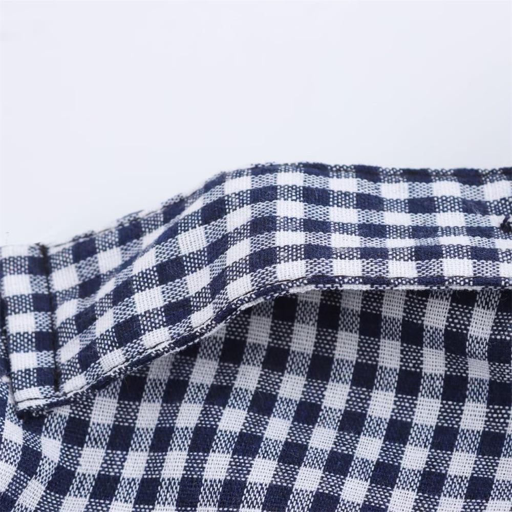 Women's 2024 Autumn/Winter High-End Check Shirt - Simple, Fashionable, Casual Design