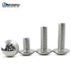 304 Stainless Steel Large Flat Head Phillips Screw Bolt M2.5 M3 M4 M6 M8