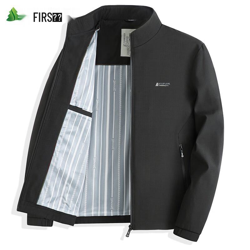 

FIRS Men s Business Casual Stand Collar Jacket 3XL