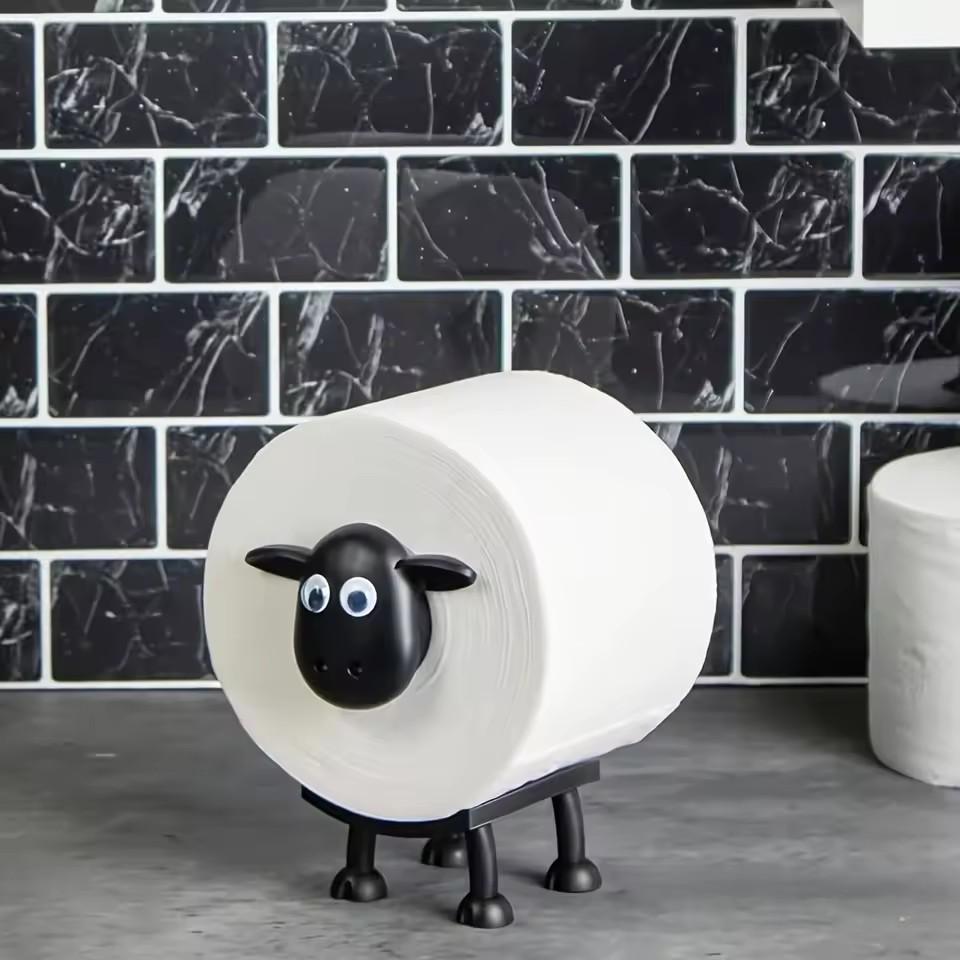 

Bee and Sheep Shaped Tissue Holders, Creative Decor for Bathroom & Living Room, Stylish Home Ornamentv