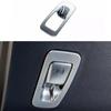 Matte Silver For Benz C-Class W205 Button Cover Car Console Multimedia Emergency