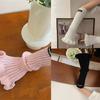 Winter Lengthen Wrist Gloves Adult Trumpet Edge Arm Warmer for Outdoor Cycling