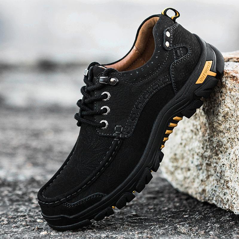 

Осень и зима уличные первый слой коровьей кожи очень большой размер мужская обувь повседневная кожаная обувь мужская первый слой коровьей кожи матовая обувь для ног 47