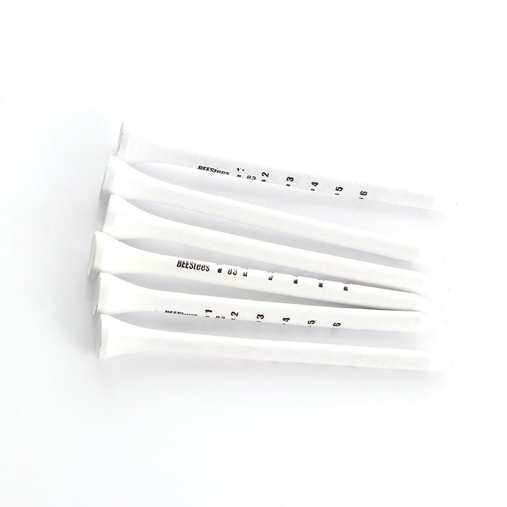 20pcs 83mm Professional White Golf Tees Tee Golf Holder Ball Socket