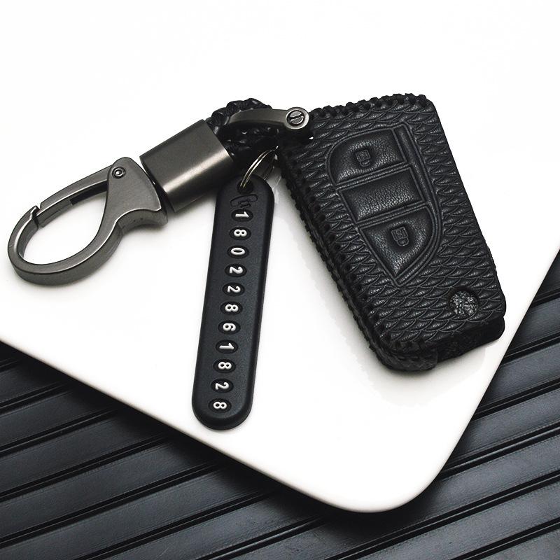Toyota Key Cover for Corolla, Camry, RAV4, IZOA, C-HR, Yaris, Highlander, Levin - Cowhide