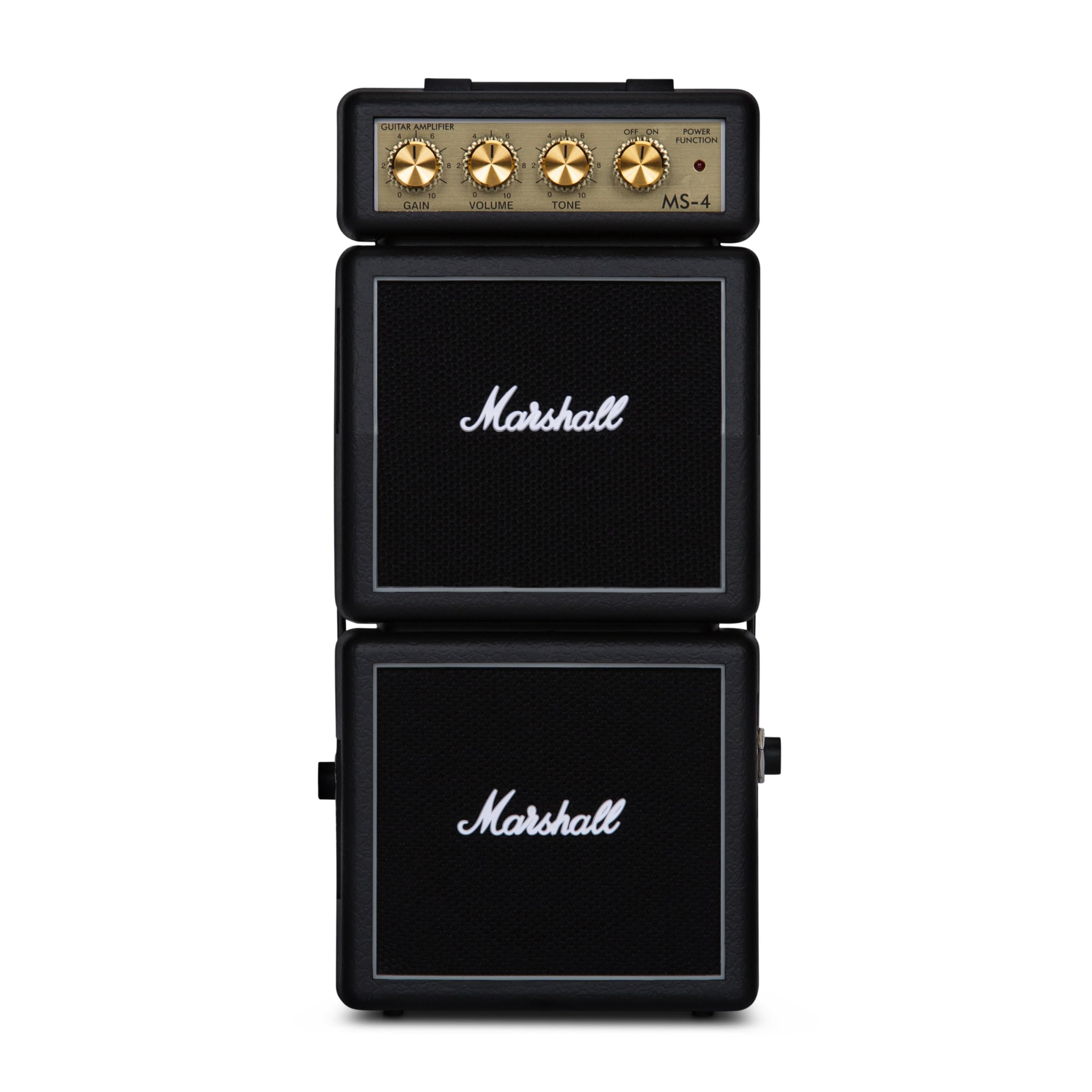 

Гітарний підсилювач Marshall MS4 Mini Micro Full Stack з живленням від батареї