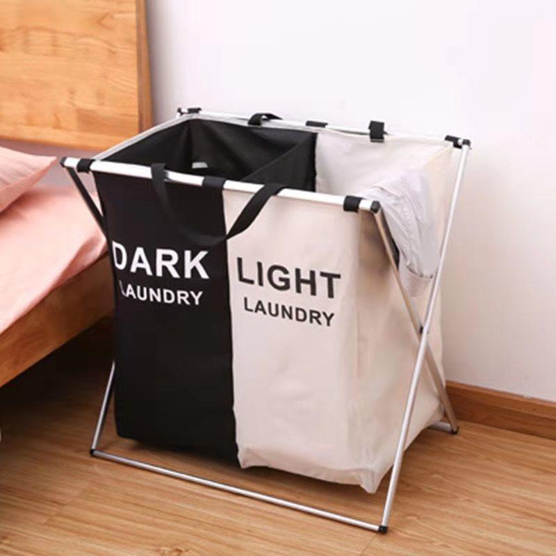 Foldable Laundry Basket Waterproof Dirty Clothes Toys Organizers Home Laundry Basket Storage Dirty Clothes Lid Dirty Clothes Storage Clothes
