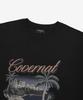 COVERNAT Cool Cotton Tropical Graphic T-Shirt Black