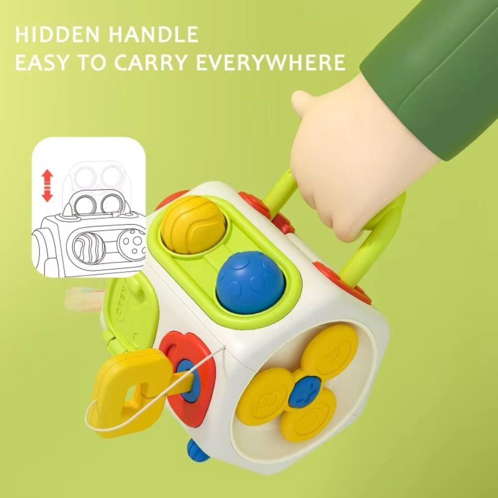 Polyhedral Montessori Sensory Toys Parent-child Interactive Baby Busy Cube  Birthday Party Decor