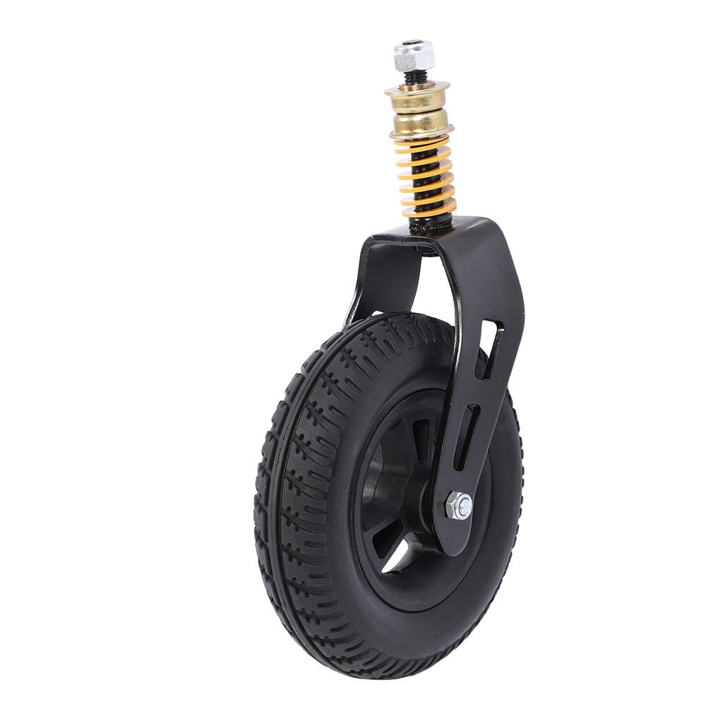 Front Wheelchair Wheel 7 Inch Solid Wheelchair Front Caster 360 Degree PU Wheel Hub Universal
