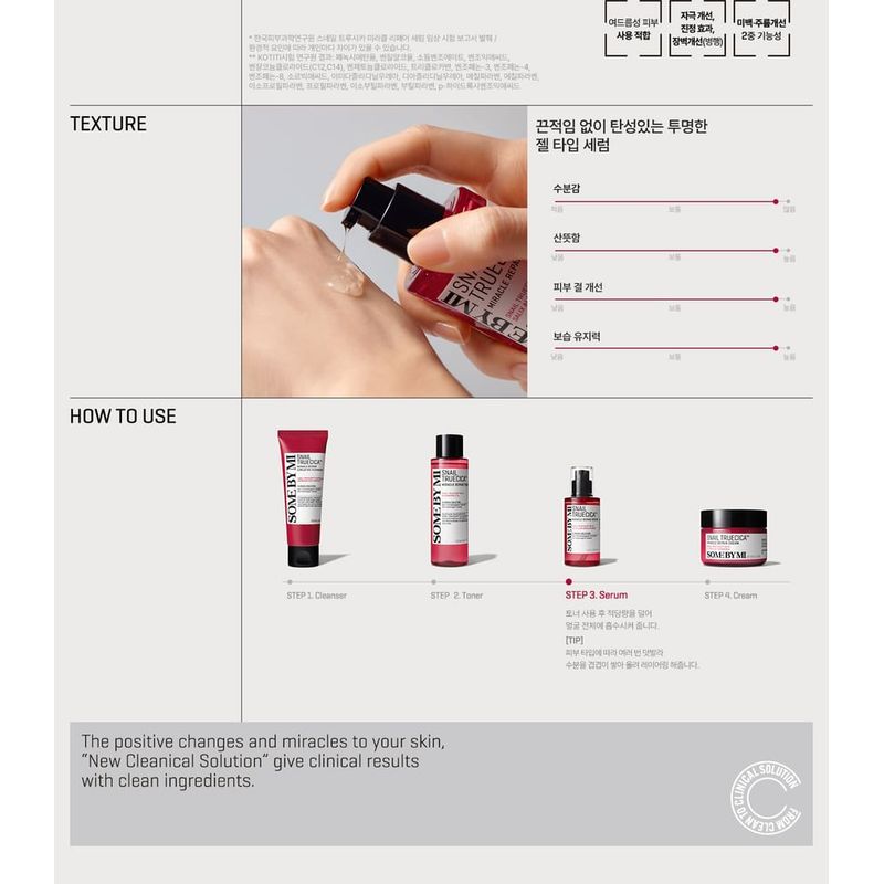 SOME BY MI Snail Truecica Miracle Repair Serum Bundle Set