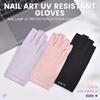 KADS UV Gloves for Nail Lamp,Professional UPF100+ UV Protection Gloves Fingerless Gloves Shield Skin from Sun and Nail Lamp