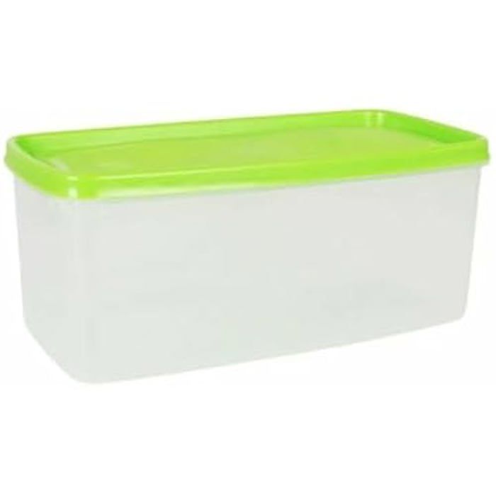 Boîte à lunch - BIGBUY COOKING - Rectangulaire - Multicolore - 23,5 x 12 x 10 cm