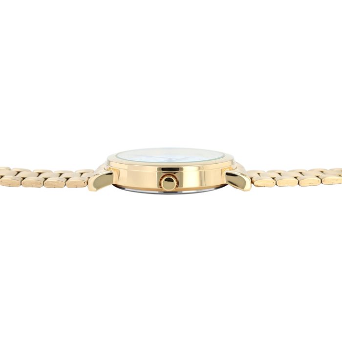 Montre - Q&Q - Homme Doré Métal - 41 mm - Bracelet acier inoxydable doré - Quartz Miyota 2035